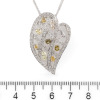 1.65ct Mixed Colour Diamond Pendant - 2