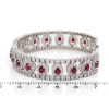 4.58ct Ruby and Diamond Bangle - 3