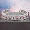 4.58ct Ruby and Diamond Bangle - 6