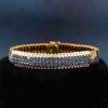 4.00ct Sapphire and Diamond Bracelet - 6