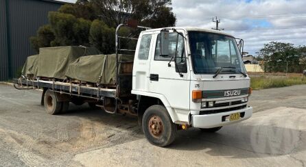 1996 Isuzu FSR 550 Flat Deck GVM 9,500kg
