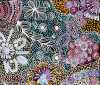 JANET GOLDER KNGWARREYE "Body Paint" Acrylic on canvas. Painted in 2021. Comes with Certificate of Authenticity. Artwork is stretched and ready to hang. 61cm x 93cm - 4