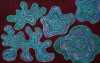 ELIZABETH DOUGLAS "Seven Sisters Dreaming" Acrylic on canvas. Painted in 2021. Comes with Certificate of Authenticity. Artwork is stretched and ready to hang. 97cm x 153cm