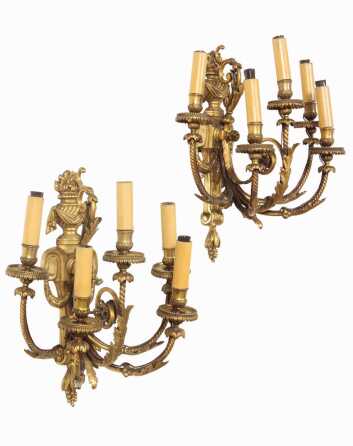 PAIR OF SCONCES