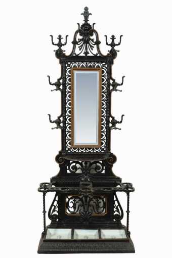 CAST IRON HALL STAND
