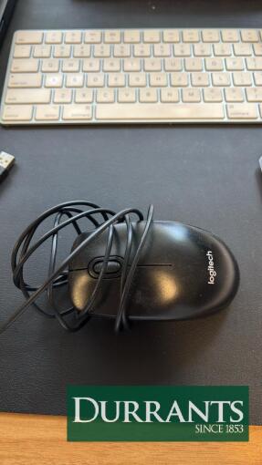Logitech B100 Wired Optical Mouse, USB Connection, 800 DPI