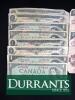 Canadian $1 and $2 Banknotes - 1967 Centennial & Pre-Loonie Notes, Multiple Serial Numbers - 2