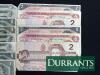 Canadian $1 and $2 Banknotes - 1967 Centennial & Pre-Loonie Notes, Multiple Serial Numbers - 3