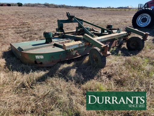 COMER 12ft Pull-Type Rotary Mower, Dual Deck, Solid Wheels, Italy