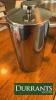 Stainless Steel Double Wall French Press, 34oz, Modern Design, Dishwasher Safe, Polished Finish