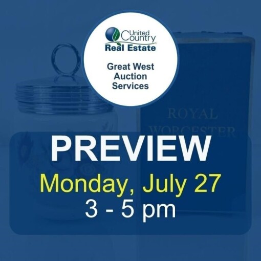 Preview is Monday, July 27, 2026, at 3 &ndash; 5 pm