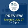 Preview is Monday, July 27, 2026, at 3 &ndash; 5 pm