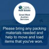PLEASE BRING HELP & PACKING SUPPLIES!