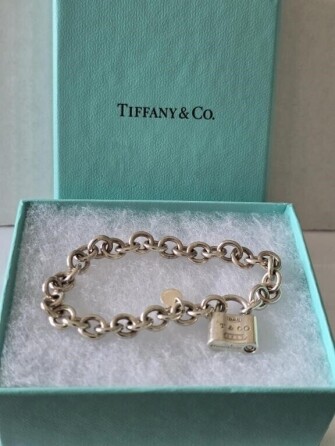 Tiffany & Co 1837 Sterling Silver 925 Padlock