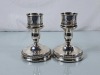International Sterling Silver Candle Holders