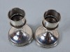 International Sterling Silver Candle Holders - 2