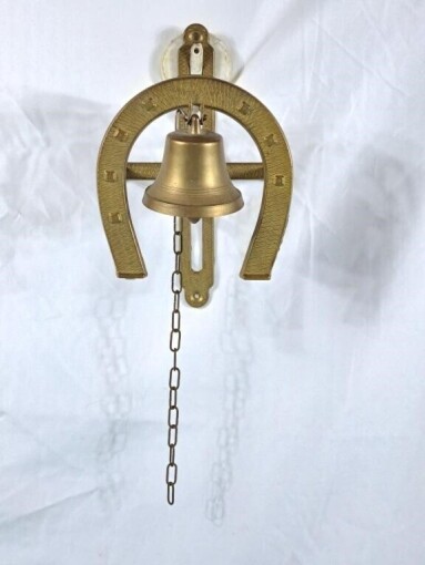 Gorgeous Horseshoe Wall Mounted Dinner Bell -