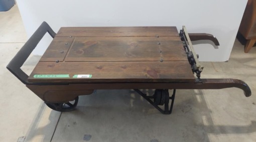 Rustic Grain Scale Coffee Table