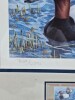 C.E.Beacon 7689/9500 framed wildlife print and - 3