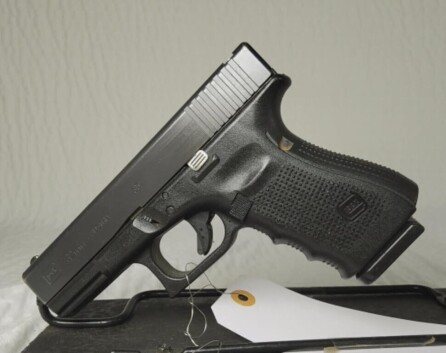 Glock .357 Pistol and Glock Case