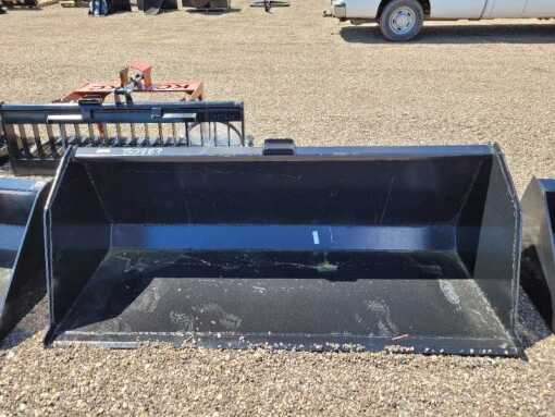 84 in. Skid Steer Snow/Litter Bucket