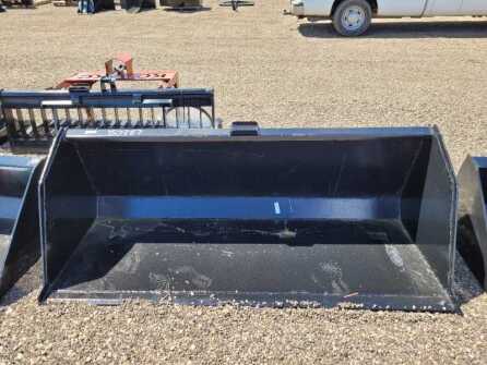 84 in. Skid Steer Snow/Litter Bucket