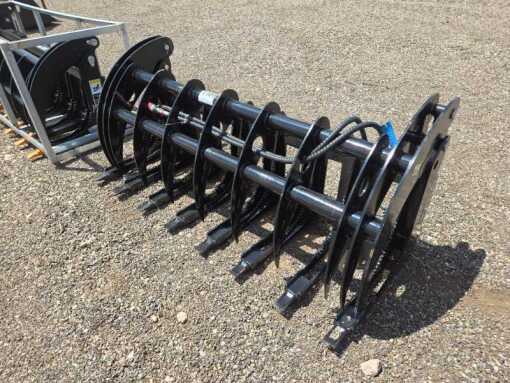 2026 Skid Steer Quick Attach (72") Curved Log Grabber
