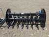 2026 Skid Steer Quick Attach (72") Curved Log Grabber - 3