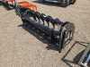 2026 Skid Steer Quick Attach (72") Curved Log Grabber - 5