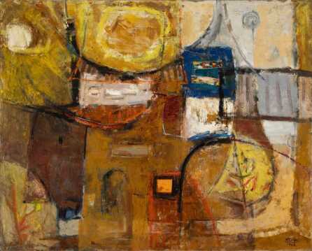 CHEN YIN-HUI (TAIWANESE 1931-2024) 1968 OIL ON CANVAS