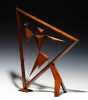 CLARENCE TEED (1915-1994) GEOMETRIC ABSTRACT SCULPTURE