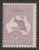 9d violet. F-VF MUH. SG 133. ACSC 29A cat $150.