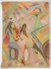 GABRIELLA POLONY MOUNTAIN (1918-2020) MIXED MEDIA - 2