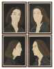 ALEX KATZ (B. 1927) FOUR LITHOGRAPHS WITH SCREENPRINT