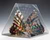 ALAN SHIELDS (1944-2005) PAPER SCULPTURE IN LUCITE - 7