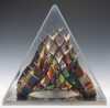 ALAN SHIELDS (1944-2005) PAPER SCULPTURE IN LUCITE - 9