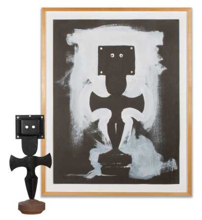 BRETT DE PALMA (B. 1949) FAWBUSH GALLERY EXHIBITED WORK