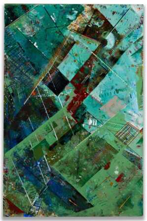 RONALD SLOWINSKI (1932-2023) ACRYLIC ON CANVAS