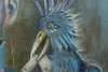 KARL PRIEBE (1914-1976) MAGIC REALIST GOUACHE ON PAPER - 13