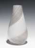 A DINO MARTENS MURANO 11.5 INCH FILIGRANA VASE FOR TOSO