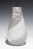 A DINO MARTENS MURANO 11.5 INCH FILIGRANA VASE FOR TOSO - 8