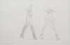 SAUL STEINBERG (1914-1999) PENCIL SIGNED ETCHING