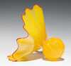 DALE CHIHULY (B 1941) BUTTERCUP PERSIAN GLASS SCULPTURE - 2