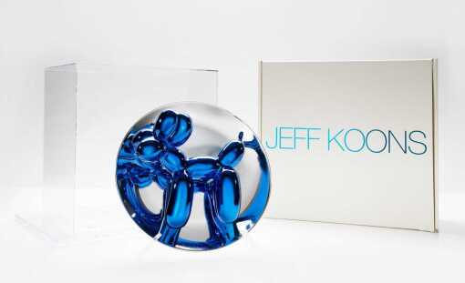 JEFF KOONS (B. 1955) 'BALLOON DOG' PORCELAIN MULTIPLE