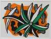 WERNER PFEIFFER SERIGRAPH, FERNAND LEGER OFFSET LITHO - 2
