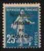 1915 'Reoccupation Francaise en ALSACE' opt Sower 25c blue, unframed opt type, unissued essay.