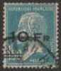 1928 "Ile de France" Airmail 10Fr/1Fr50 Pasteur, 6mm spacing.