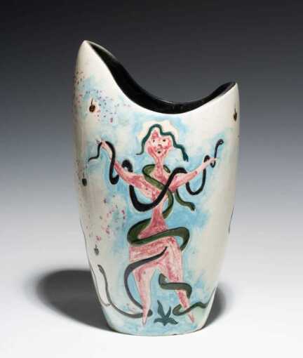 ADOLF DEHN CERAMIC VASE FOR ASSOCIATED AMERICAN ARTISTS