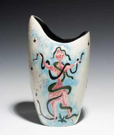 ADOLF DEHN CERAMIC VASE FOR ASSOCIATED AMERICAN ARTISTS