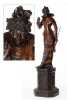 A LATE 19C CARVING OF 'MRS. DEVIL' ATTR FRANCESCO TOSO